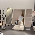 ��ױCλ ̨ʽ������۵���ױ�� ��LED����ɫ��ɵ���ױ��